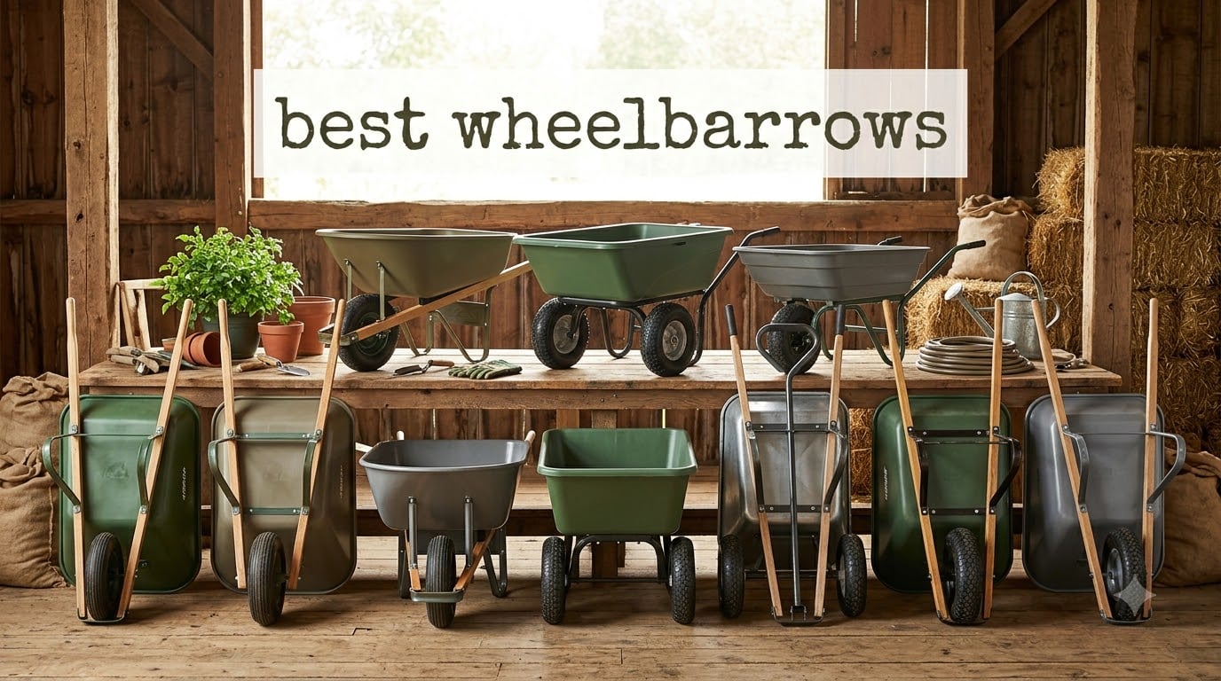 best wheelbarrows