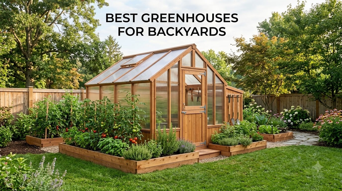 best greenhouses for backyards
