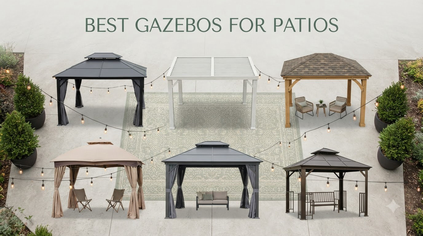 best gazebos for patios
