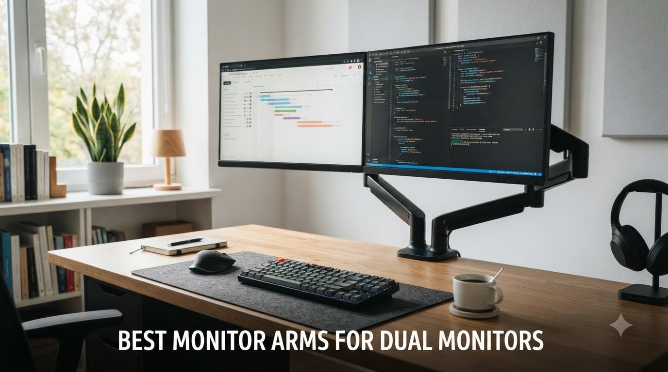 best monitor arms for dual monitors