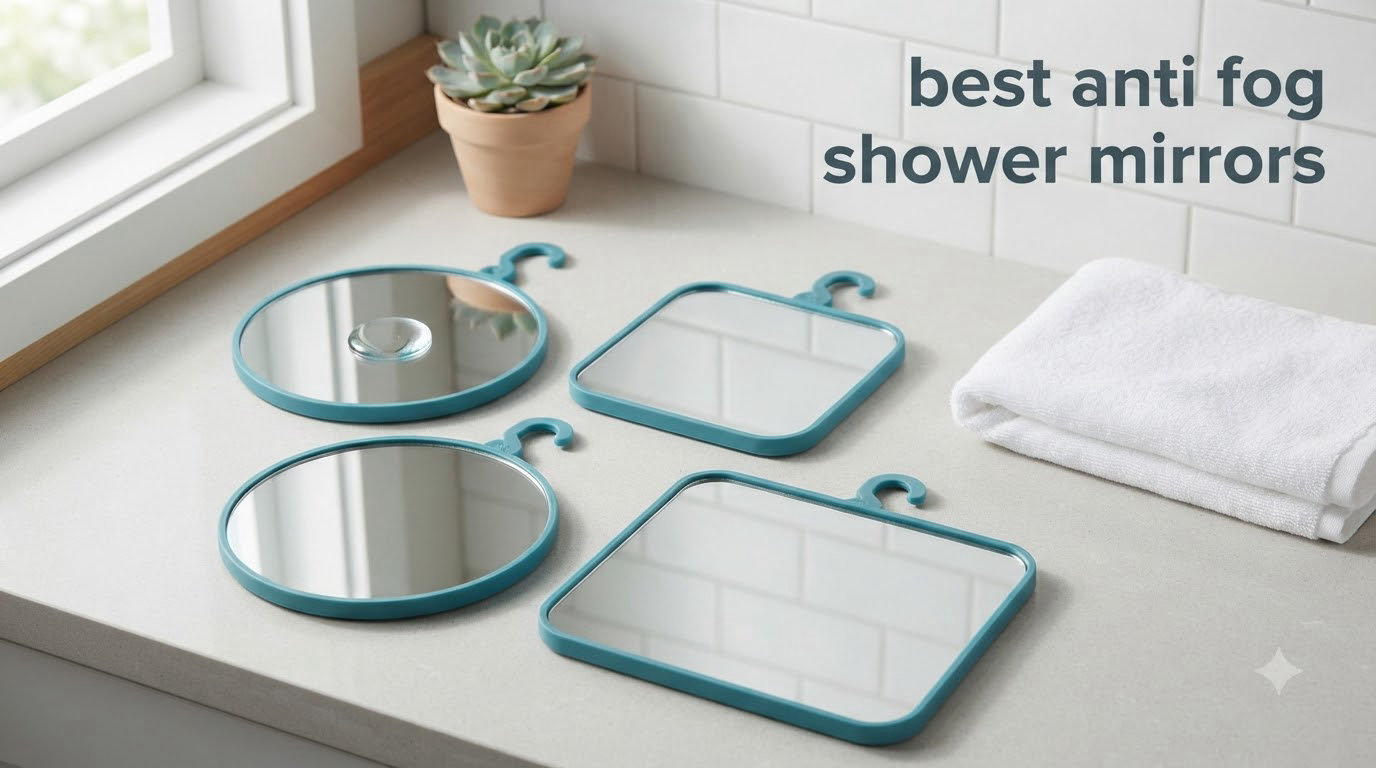 best anti fog shower mirrors
