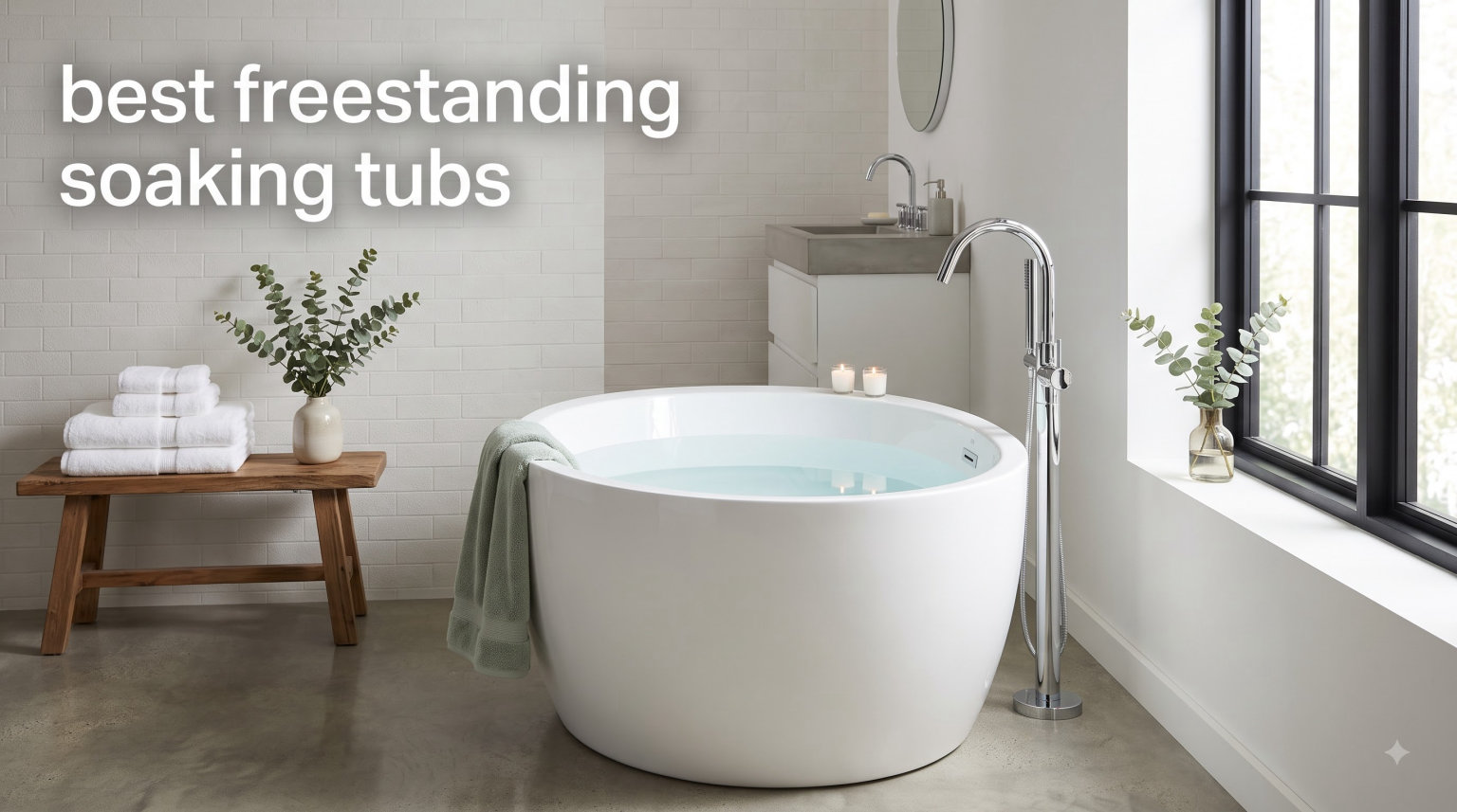 best freestanding soaking tubs