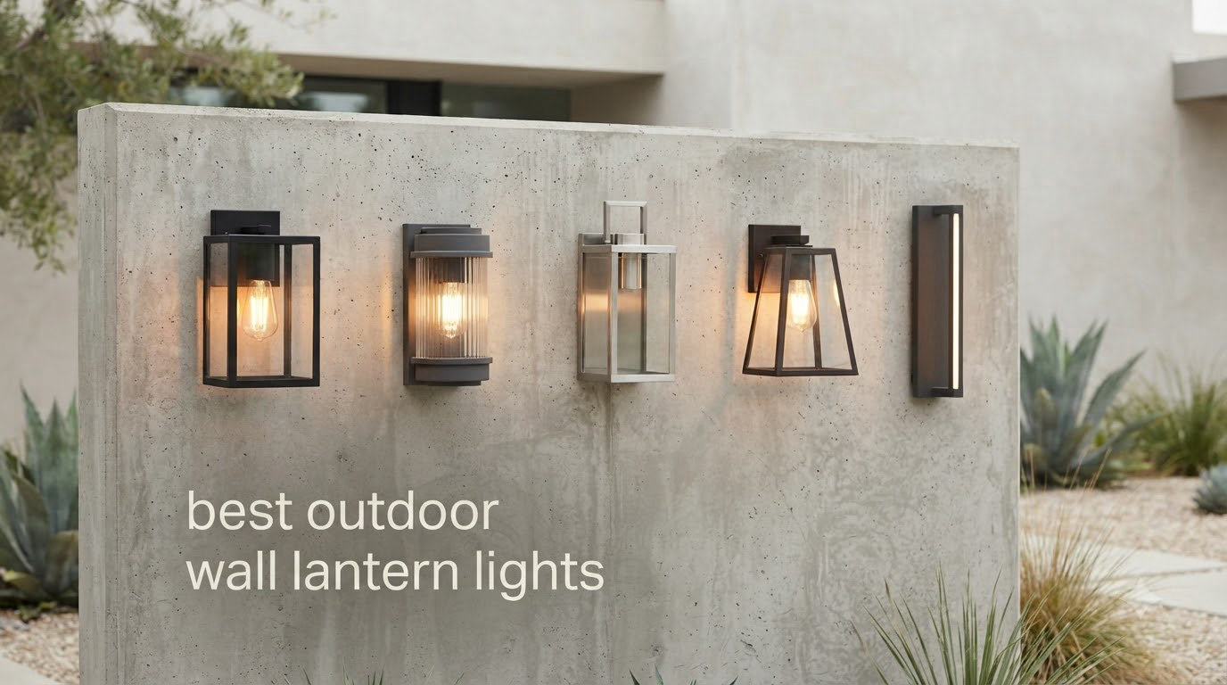best outdoor wall lantern lights