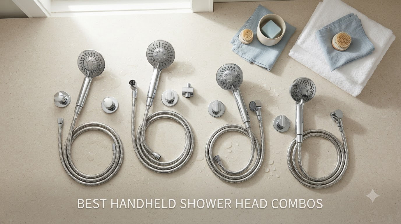 best handheld shower head combos