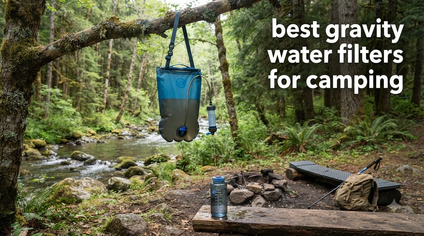 best gravity water filters for camping