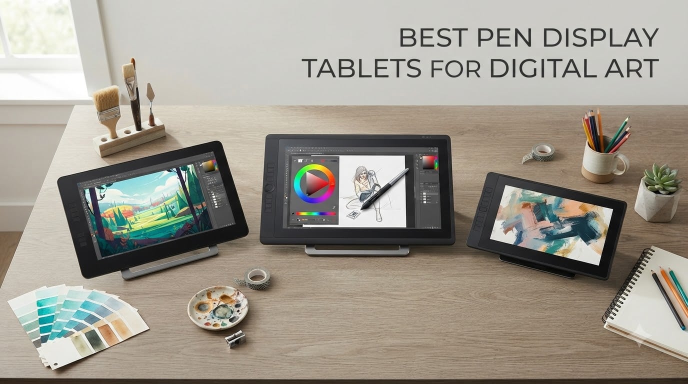 best pen display tablets for digital art