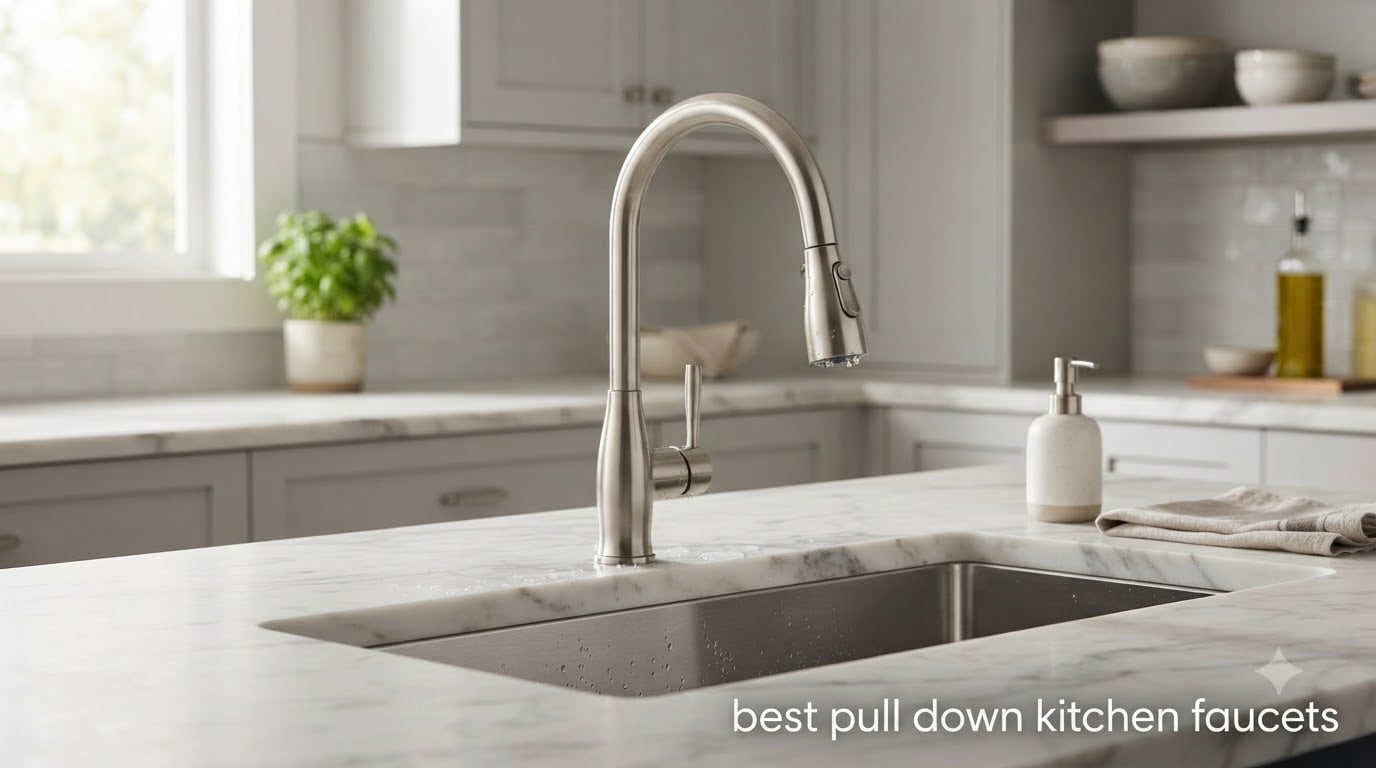 best pull down kitchen faucets