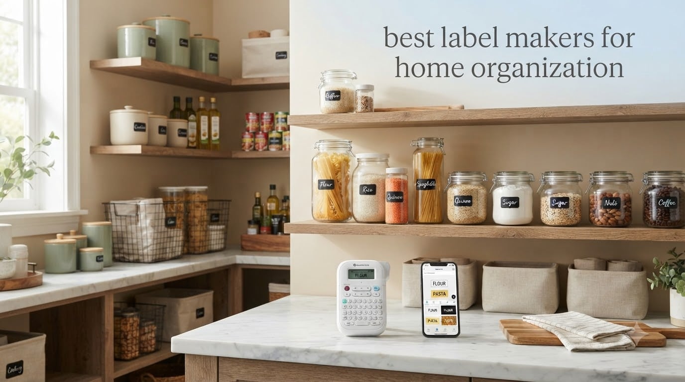 best label makers for home organization