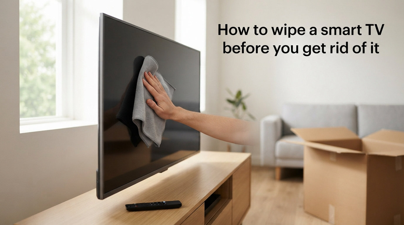 How to wipe a smart TV before you get rid of it