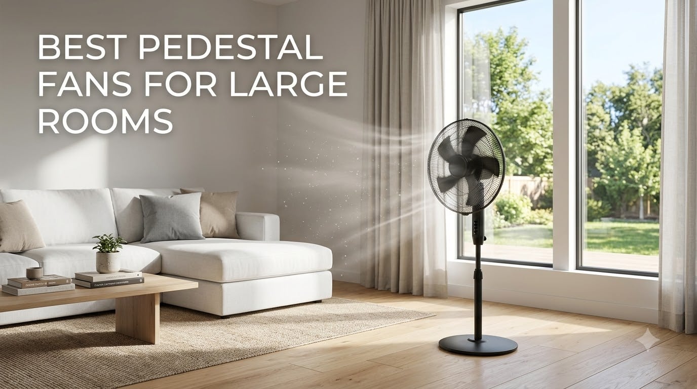 best pedestal fans for large rooms