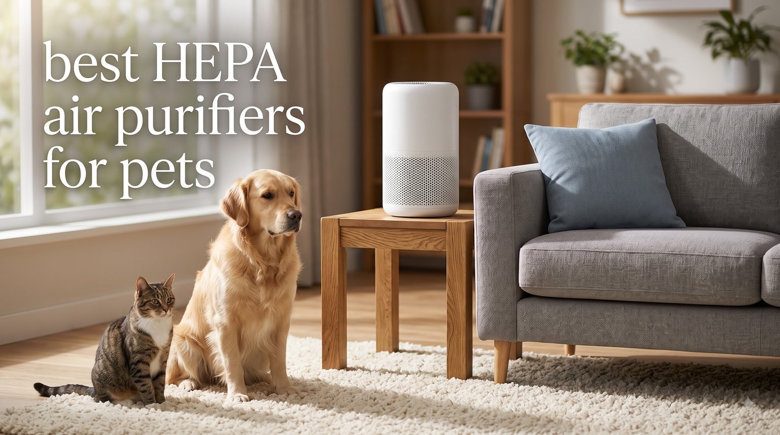 best HEPA air purifiers for pets