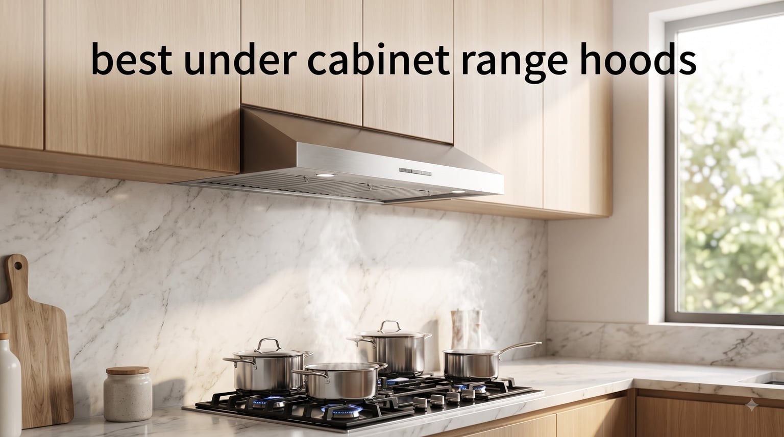 best under cabinet range hoods
