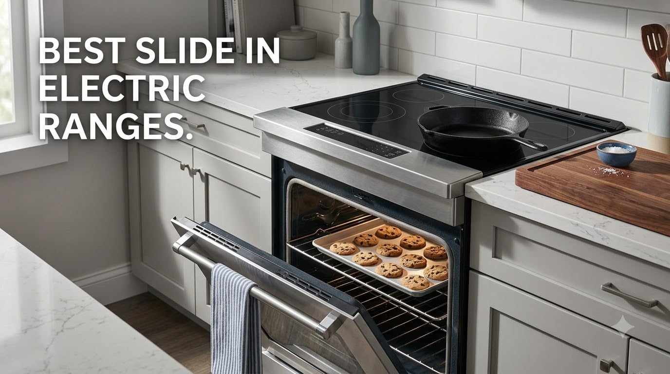 best slide in electric ranges