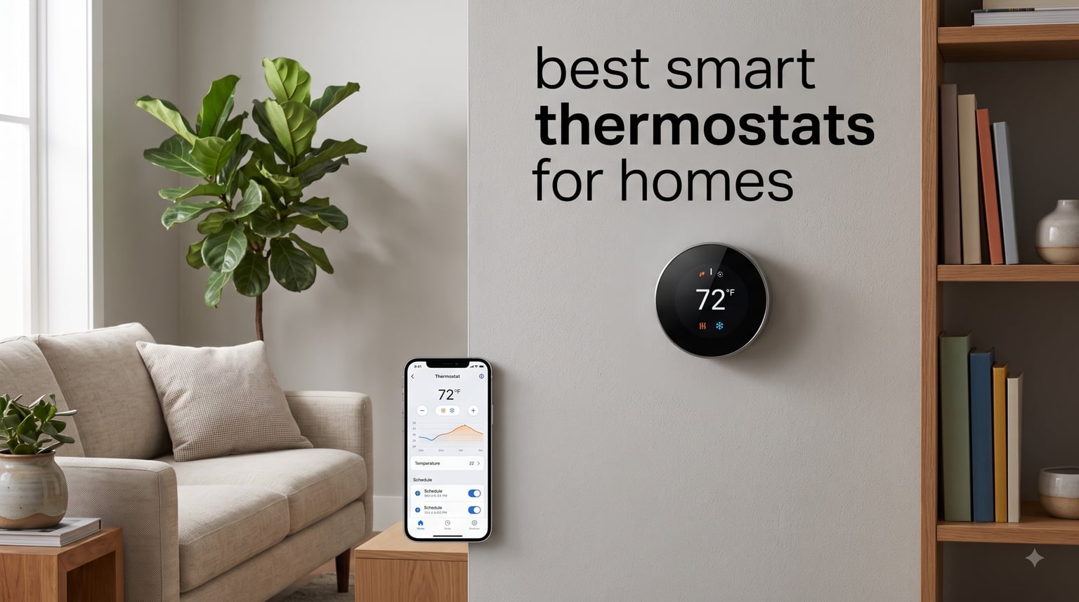 best smart thermostats for homes