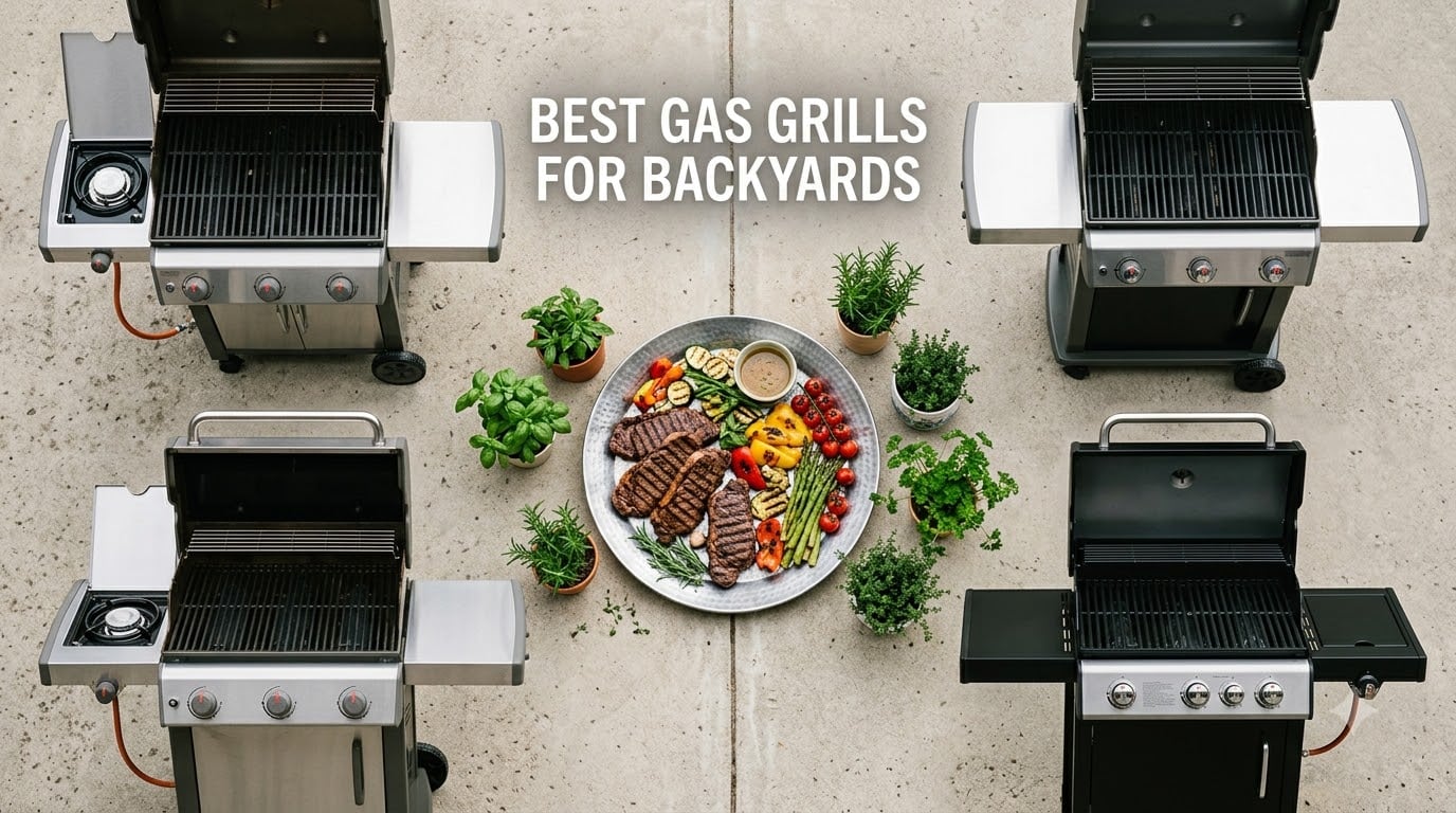 best gas grills for backyards