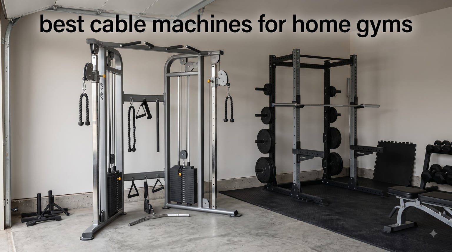 best cable machines for home gyms
