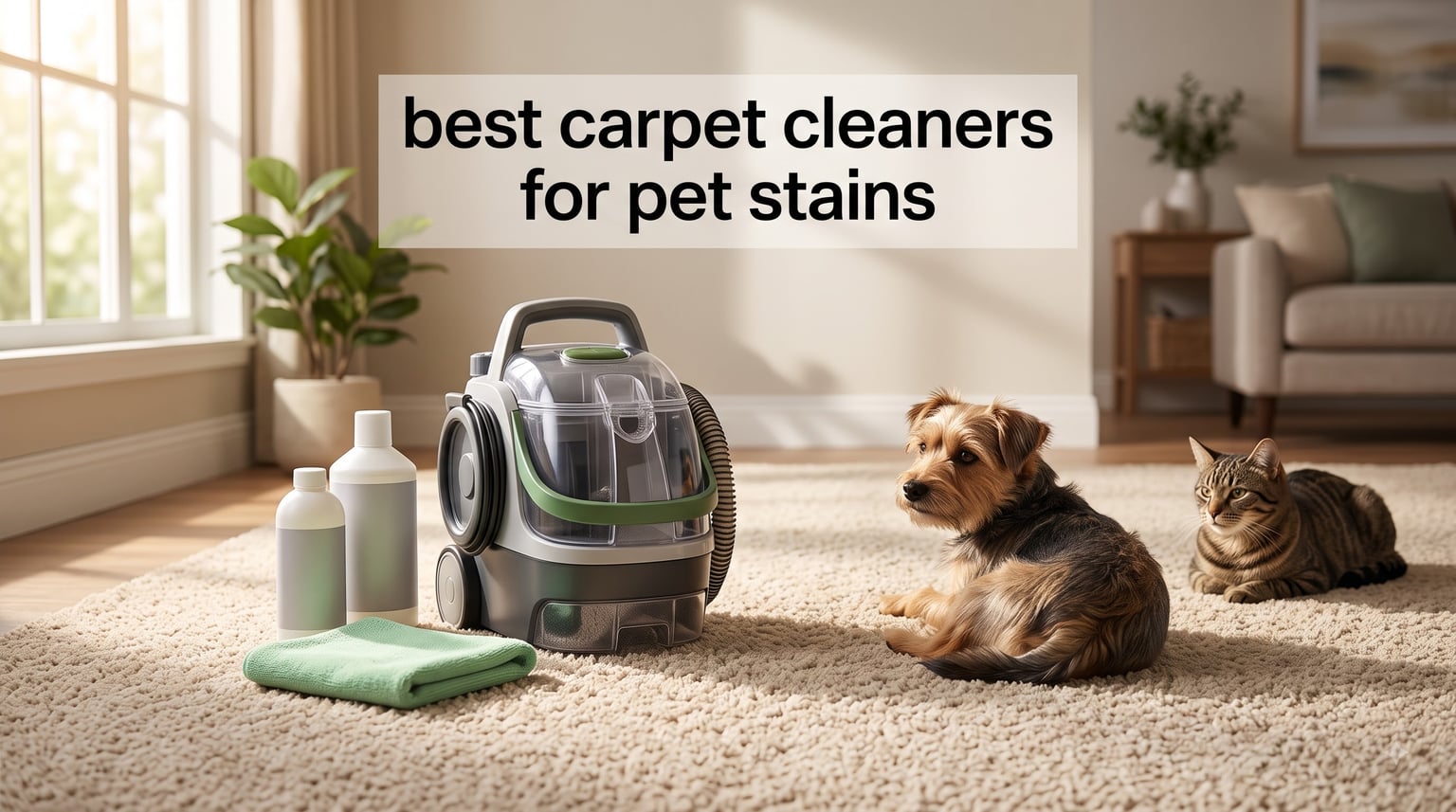 best carpet cleaners for pet stains