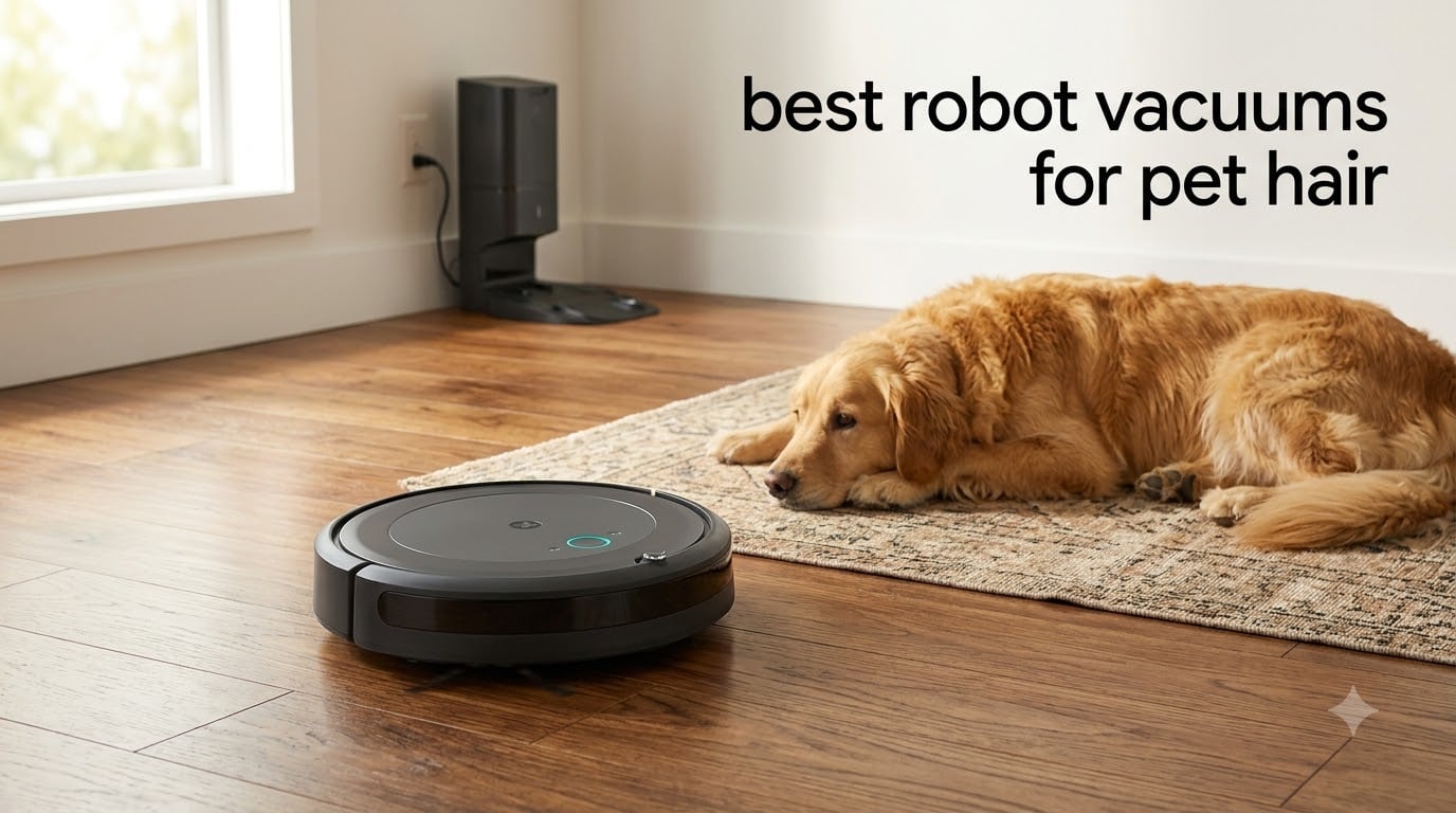 best robot vacuums for pet hair
