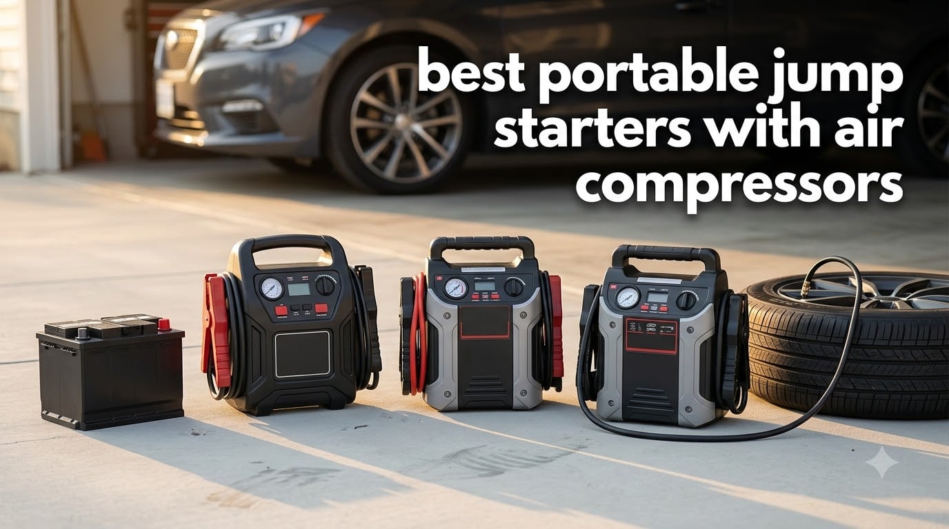best portable jump starters with air compressors