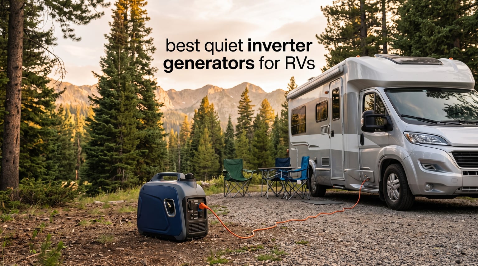 best quiet inverter generators for RVs