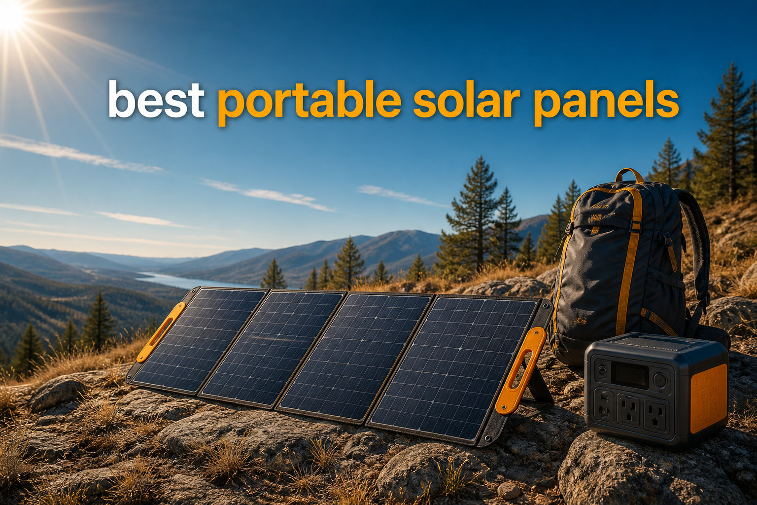 best portable solar panels