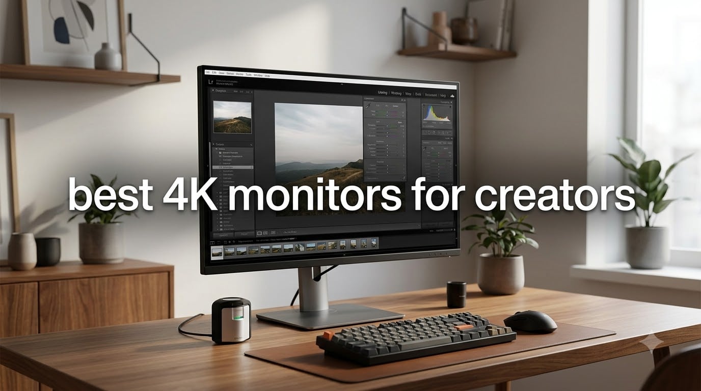 best 4K monitors for creators