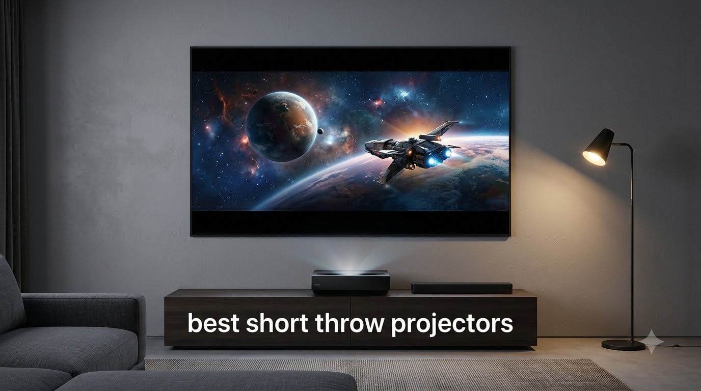 best short throw projectors