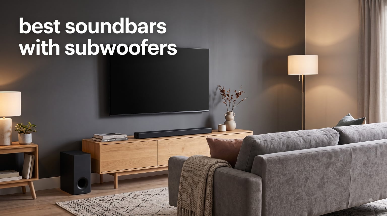 best soundbars with subwoofers