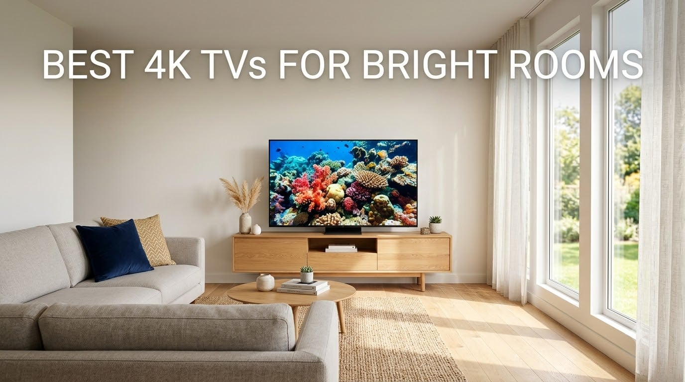best 4K TVs for bright rooms