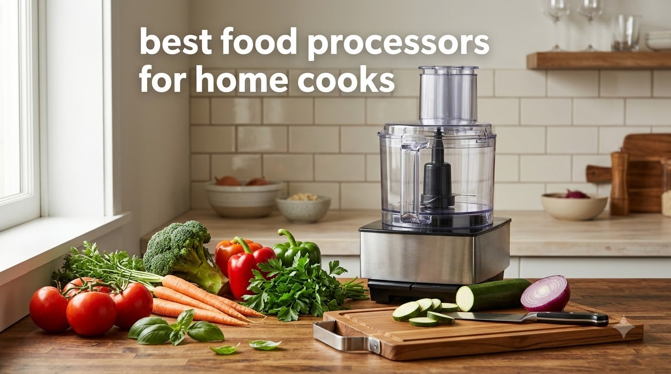 best food processors for home cooks