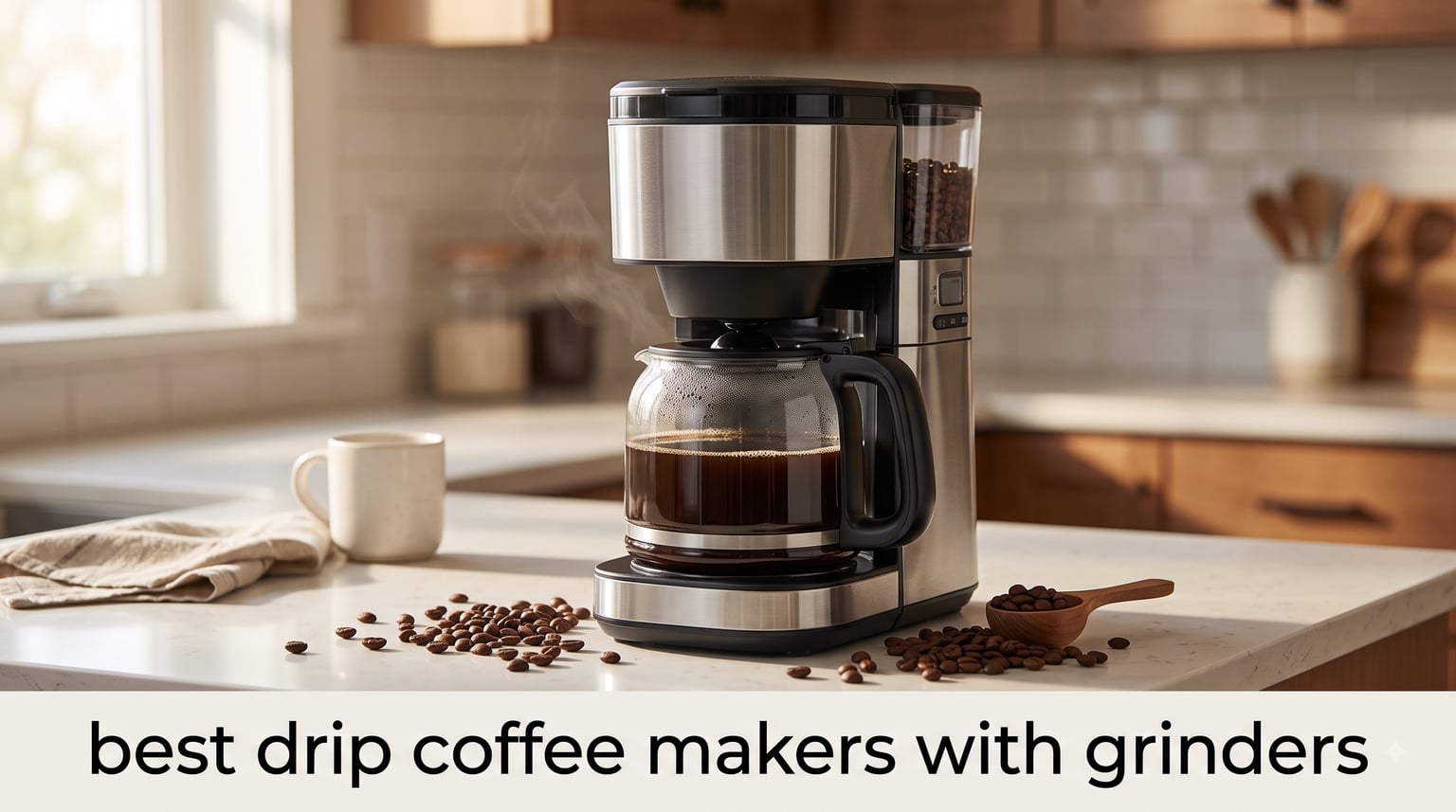 best drip coffee makers with grinders