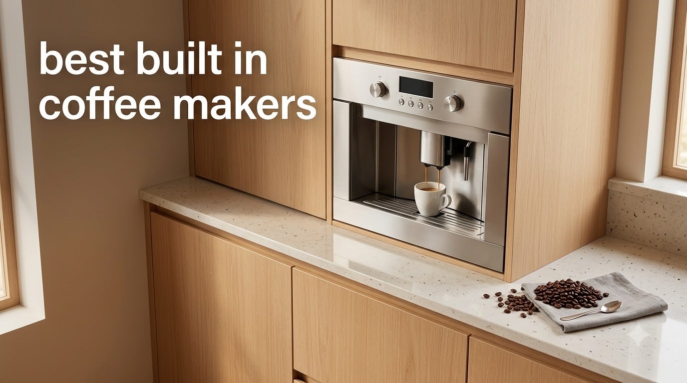 best built in coffee makers