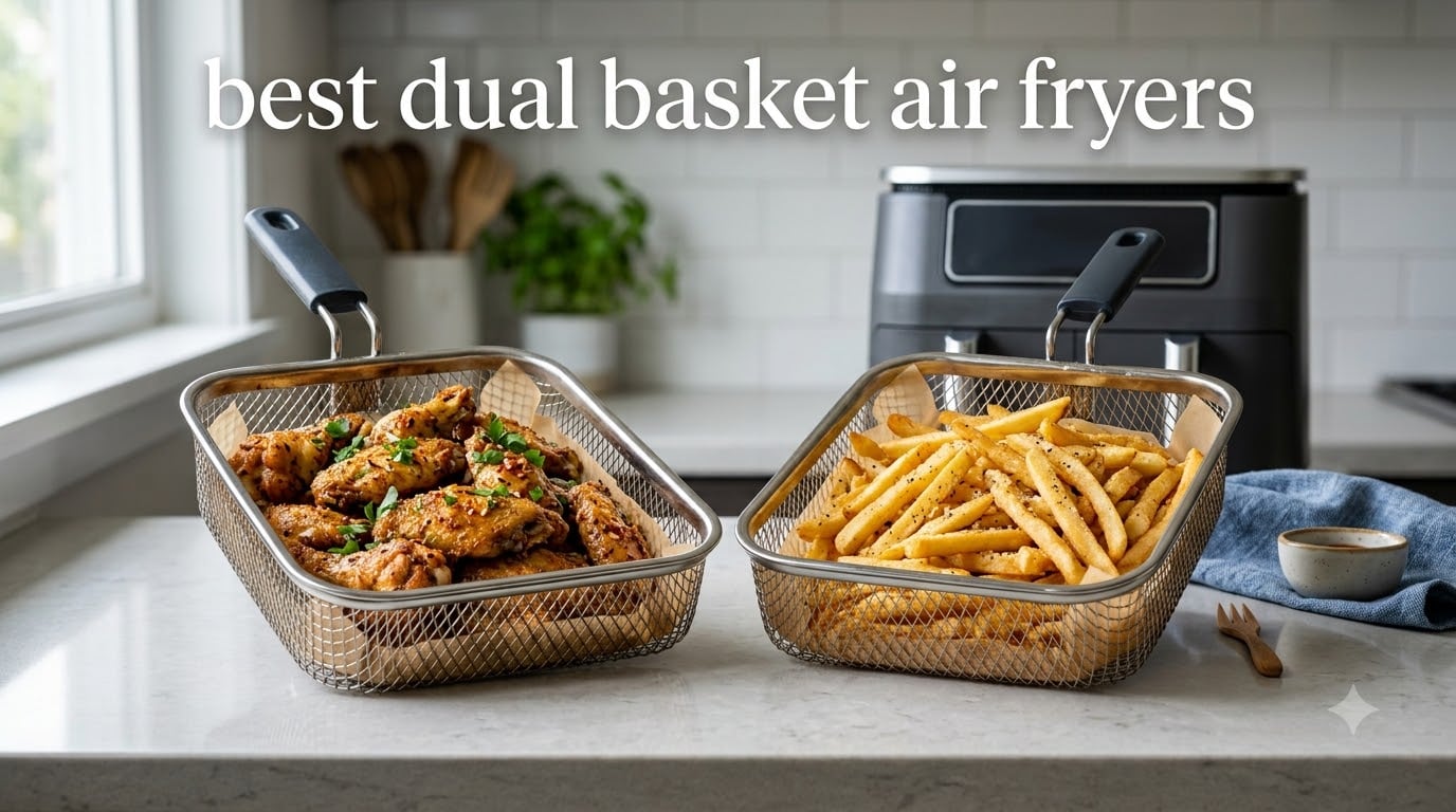 best dual basket air fryers