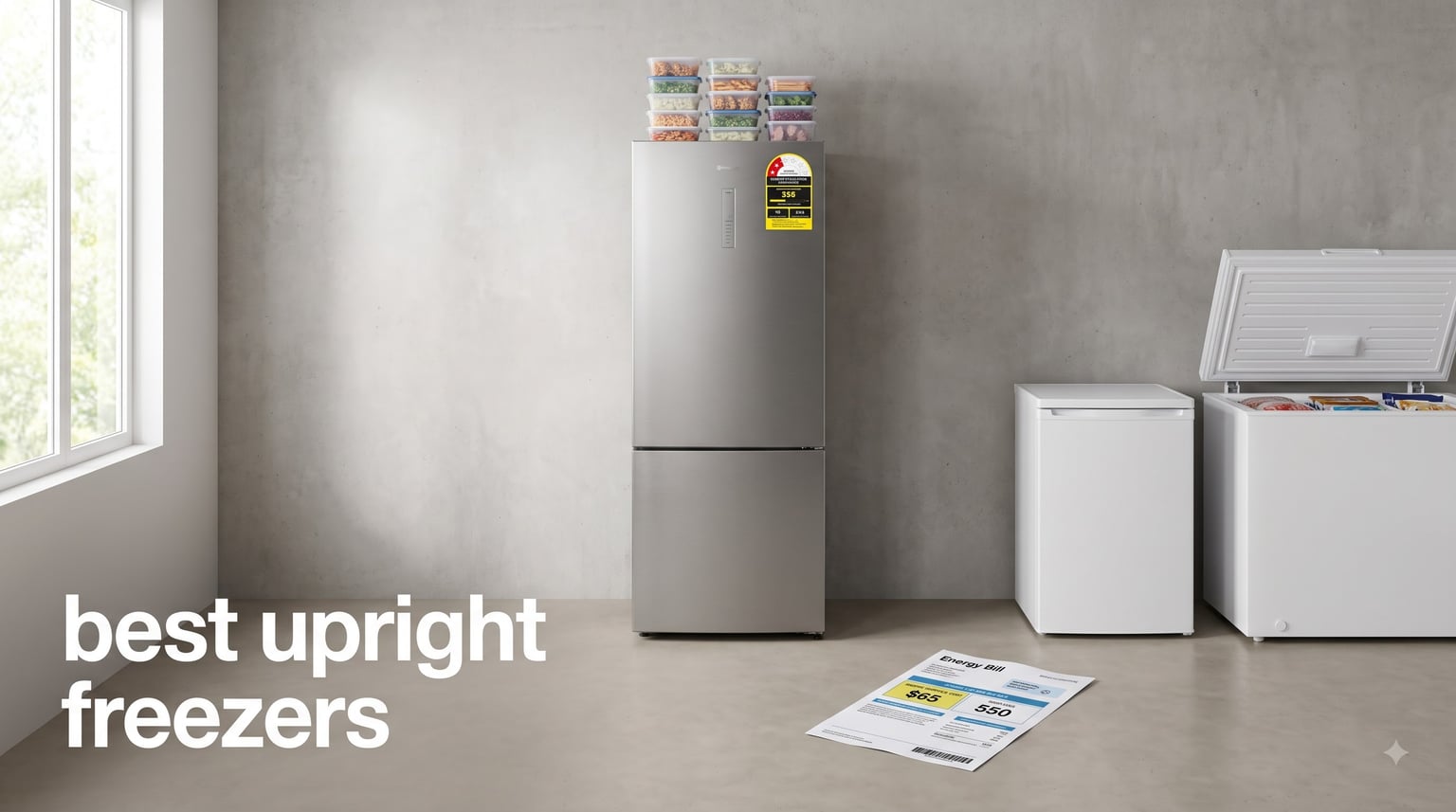 best upright freezers