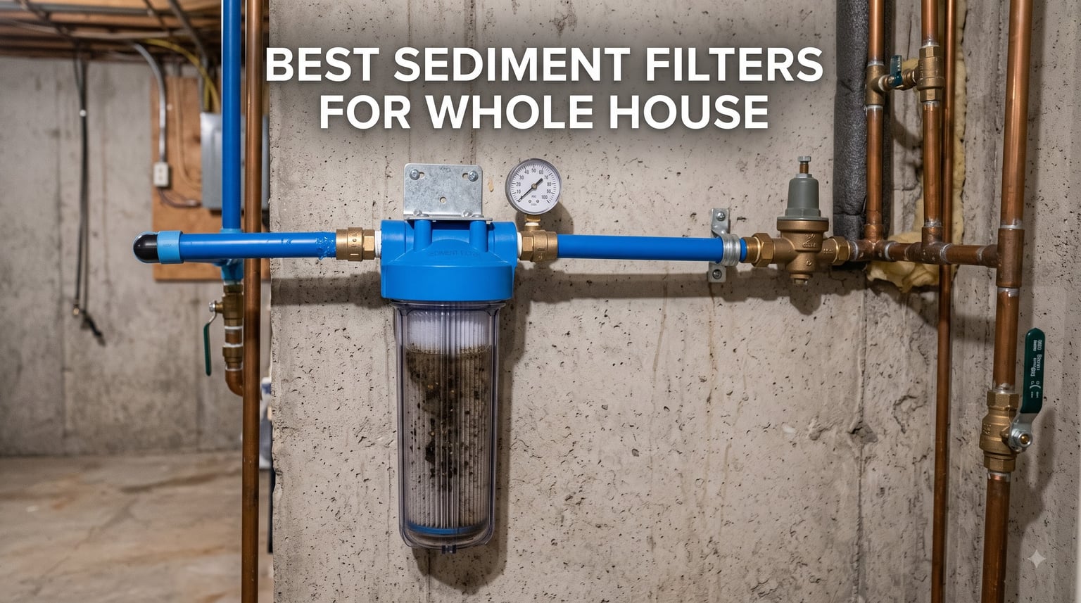best sediment filters for whole house
