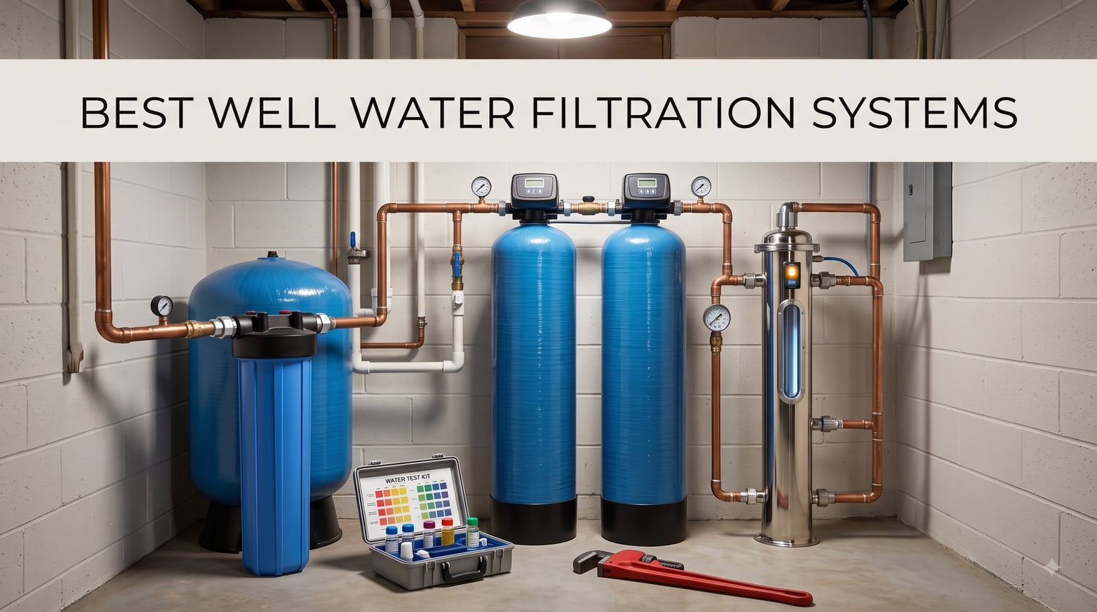 best well water filtration systems
