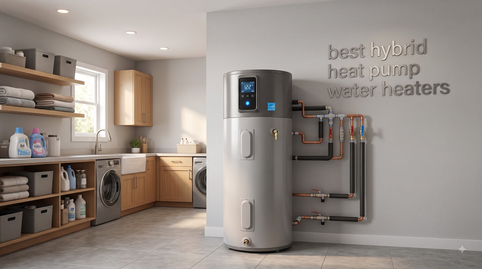 best hybrid heat pump water heaters