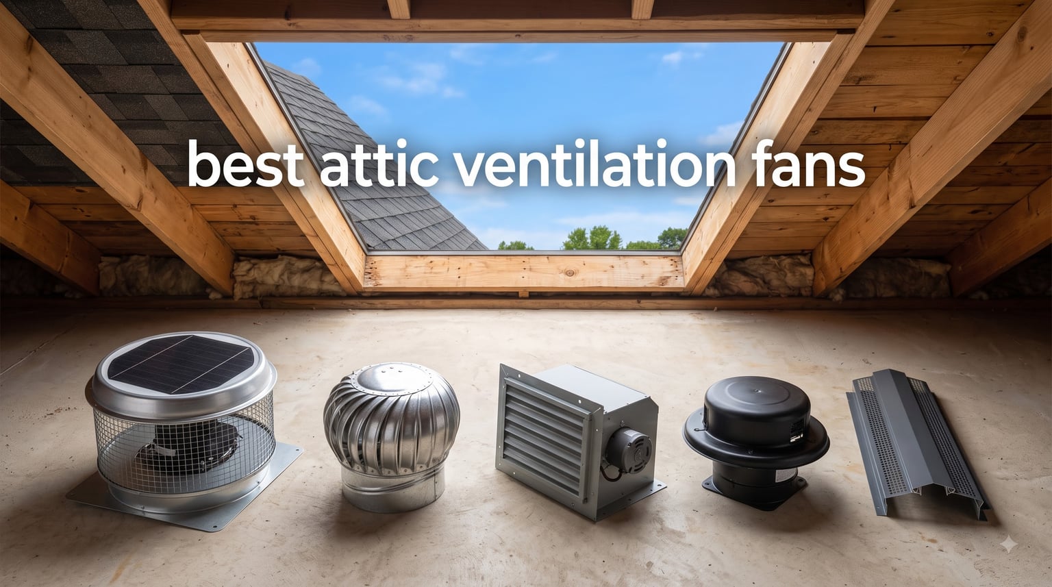 best attic ventilation fans