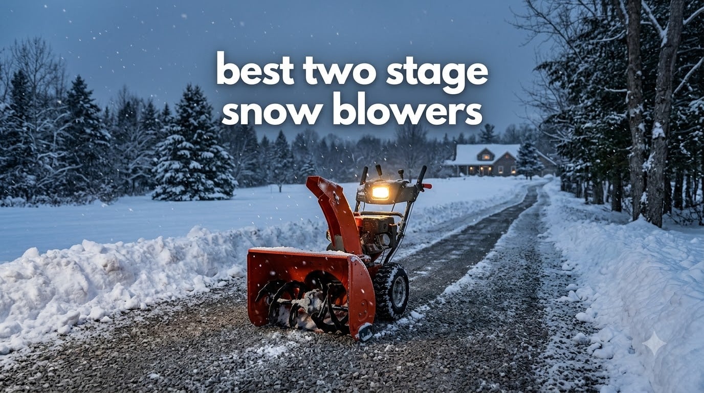 best two stage snow blowers