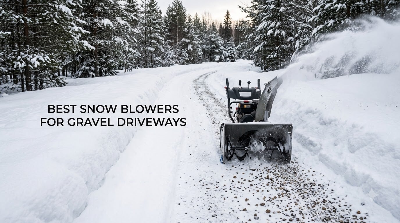 best snow blowers for gravel driveways