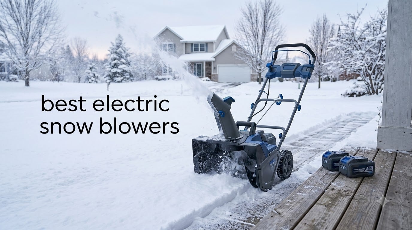 best electric snow blowers
