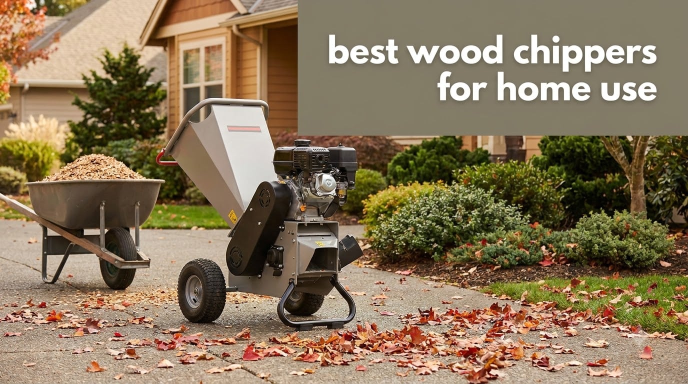 best wood chippers for home use