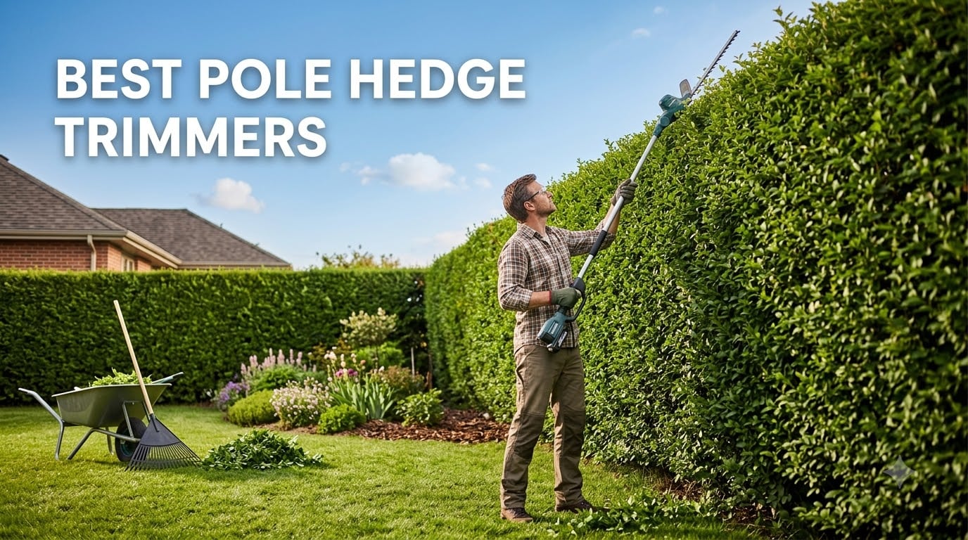 best pole hedge trimmers