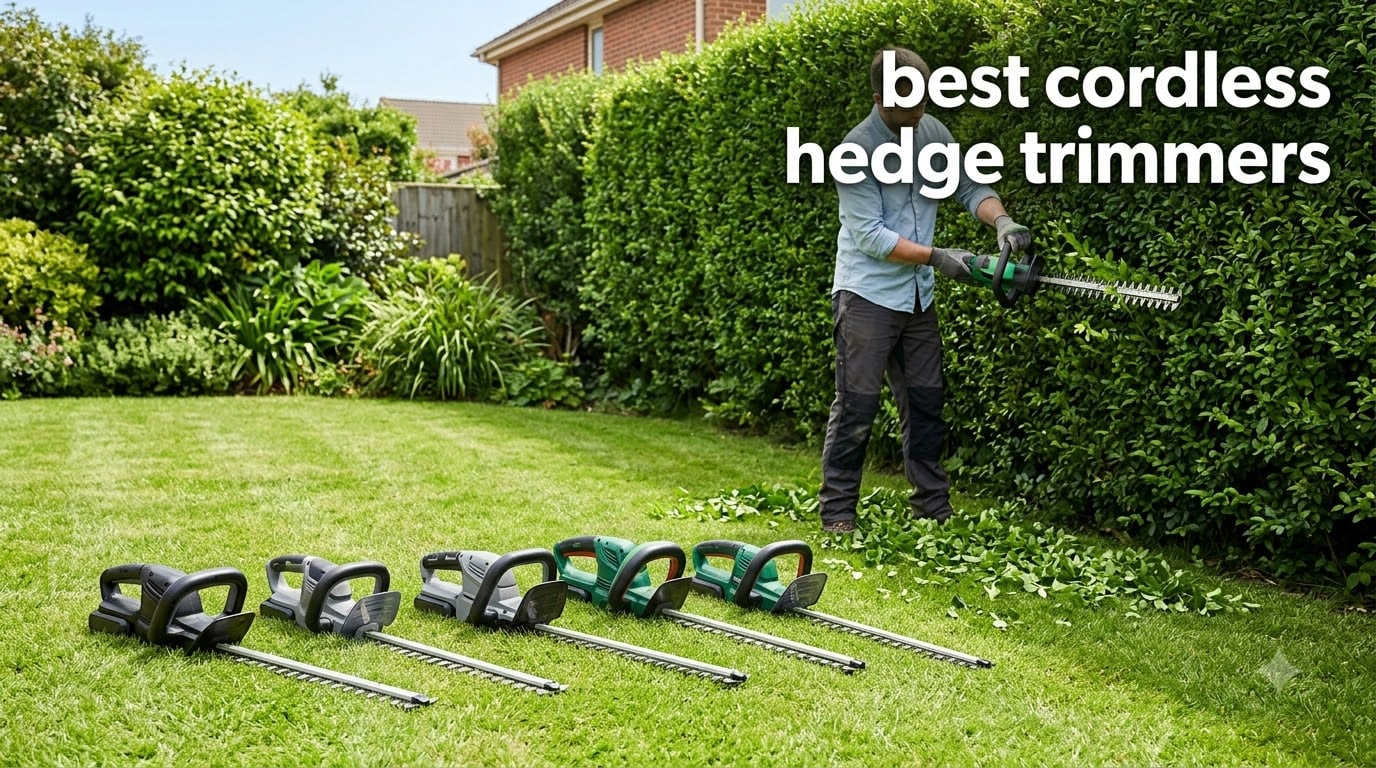 best cordless hedge trimmers