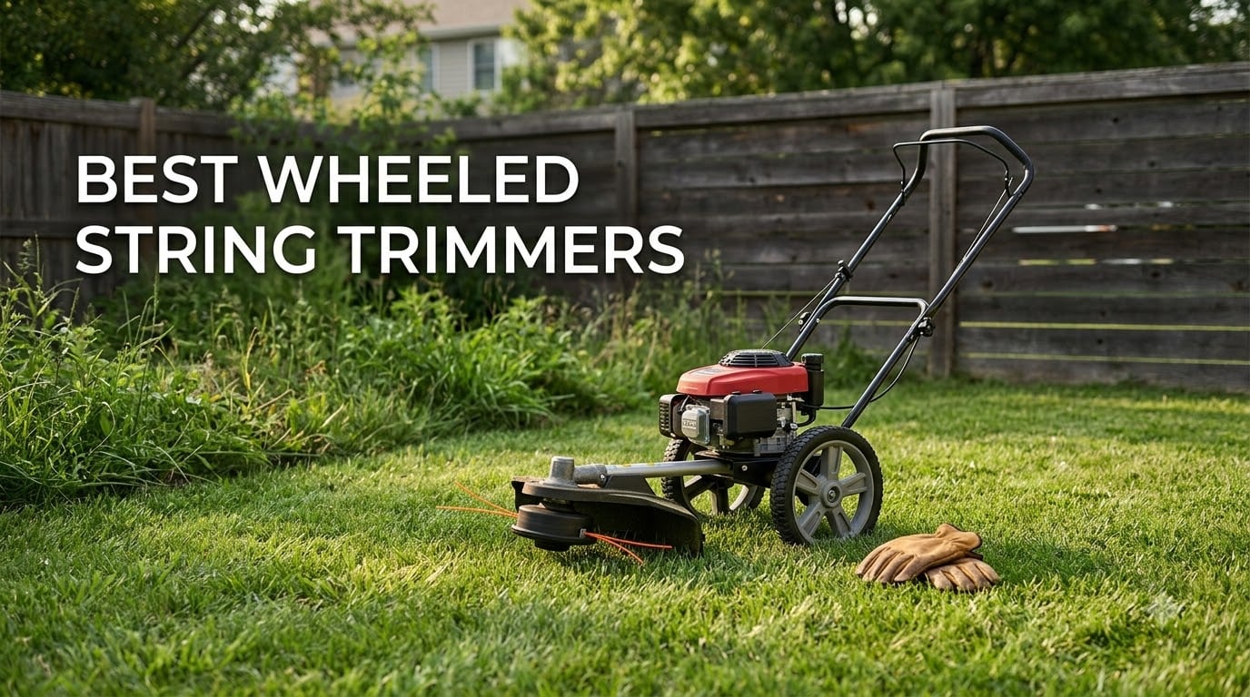 best wheeled string trimmers