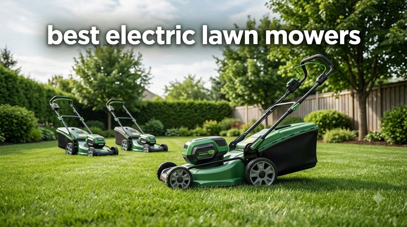 best electric lawn mowers