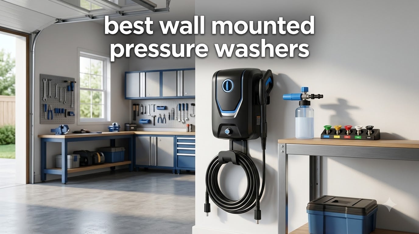 best wall mounted pressure washers