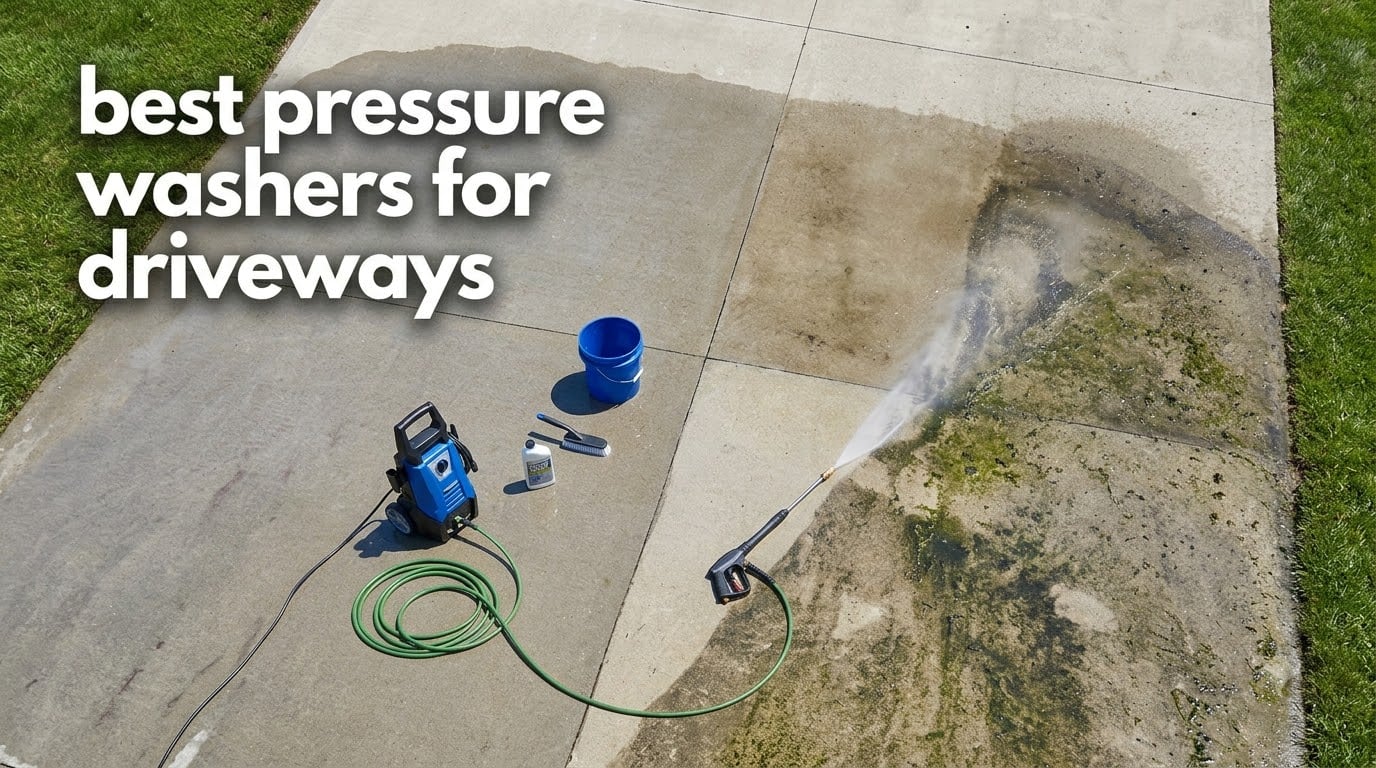 best pressure washers for driveways