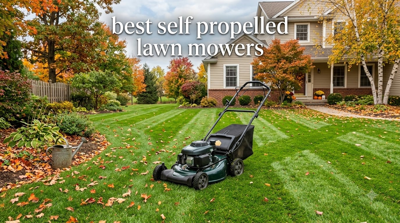 best self propelled lawn mowers