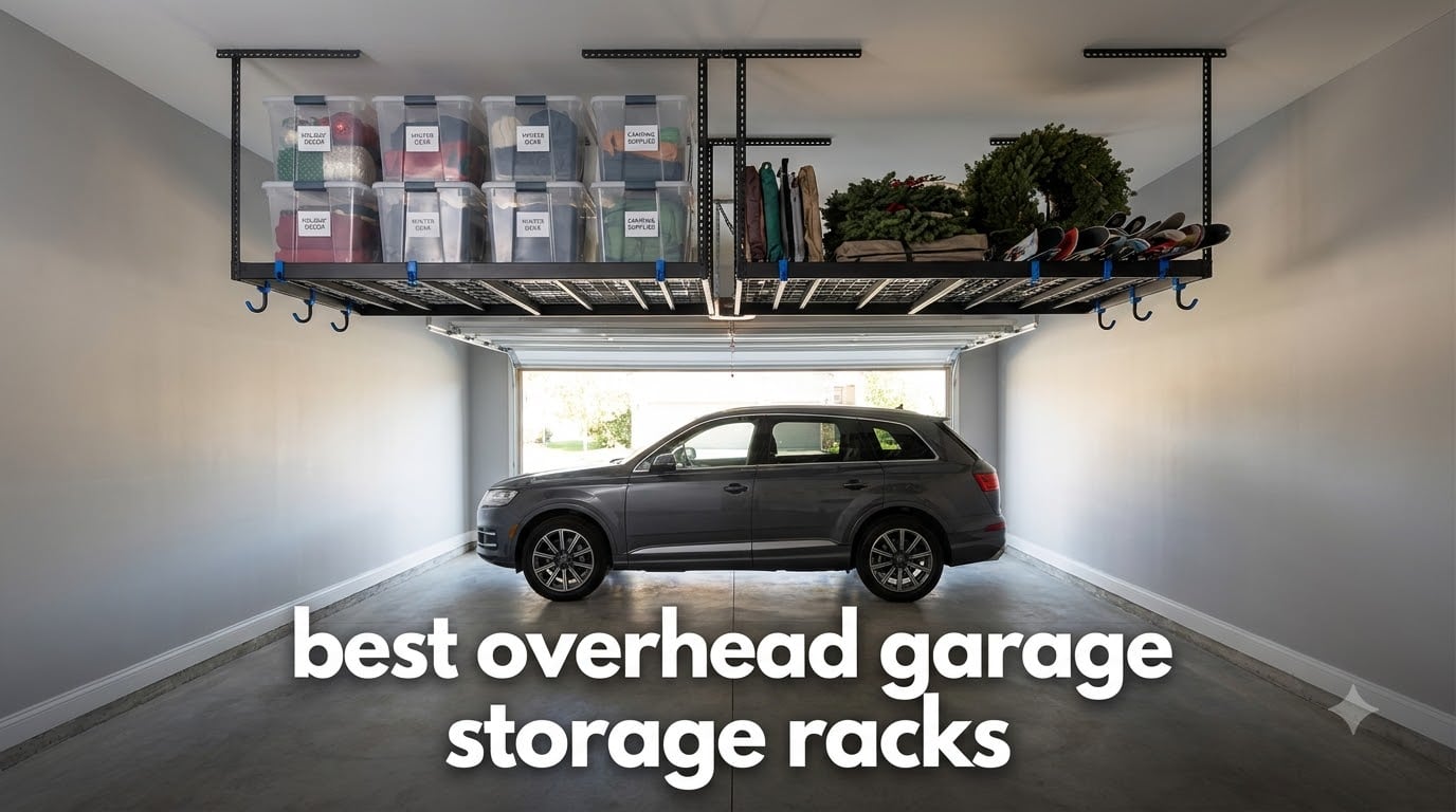 best overhead garage storage racks